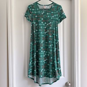 Lularoe high/low T-shirt material dress oversized size XXS